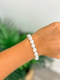 Preppy Pearl Stretch Bracelet
