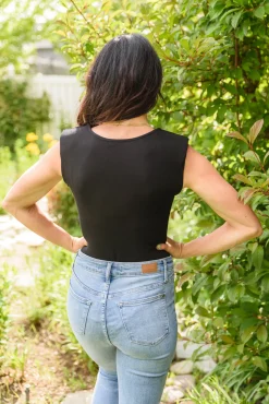 Promise Bodysuit in Black