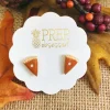 Pumpkin Pie Slice Signature Enamel Studs by Prep Obsessed