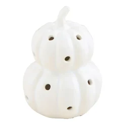 Pumpkin Stack Light-Up Sitter by Mud Pie