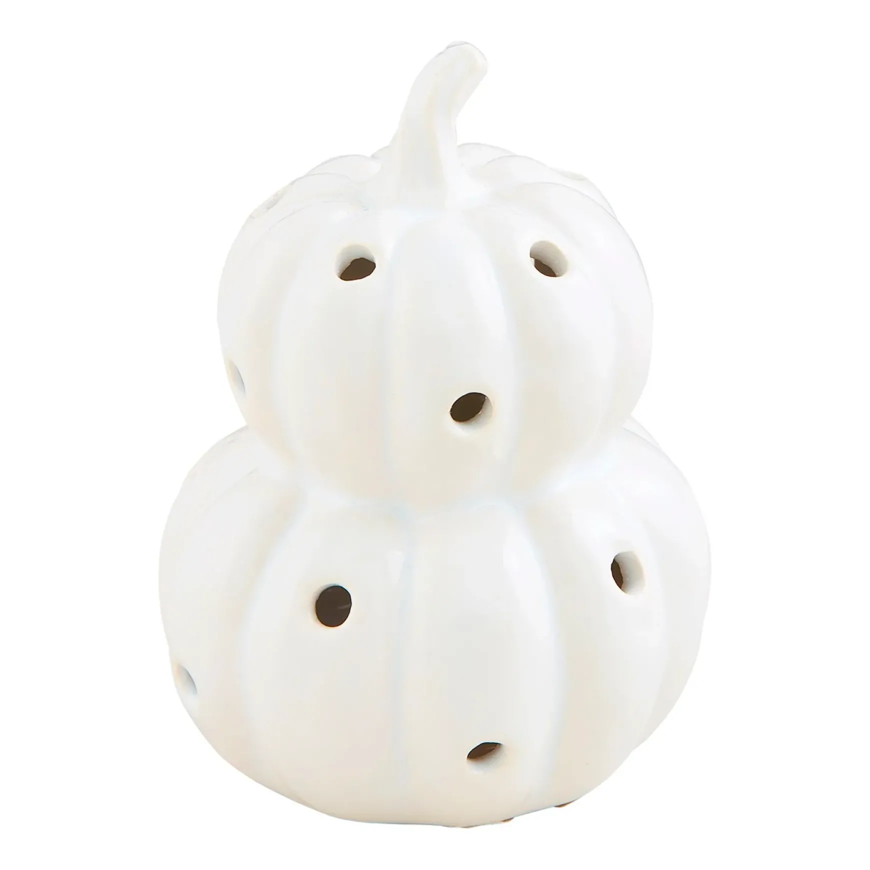 Pumpkin Stack Light-Up Sitter by Mud Pie