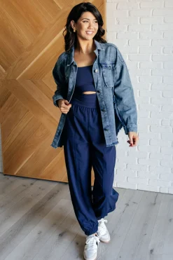 Raising Heart Rate Cut Out Jumpsuit in Navy