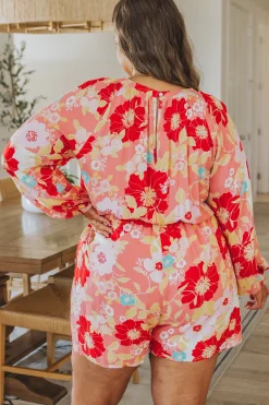 Rare Beauty Floral Romper