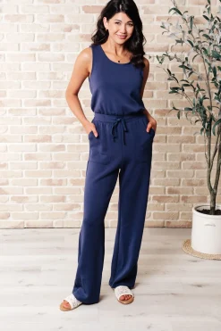 Rest Day Straight Leg Jumpsuit