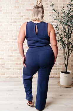 Rest Day Straight Leg Jumpsuit