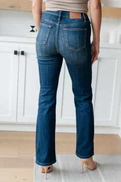 Ricki High Rise Pull On Slim Bootcut Jeans by Judy Blue