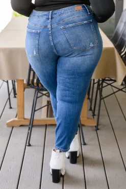 Rio Western Print Relaxed Jeans by Judy Blue