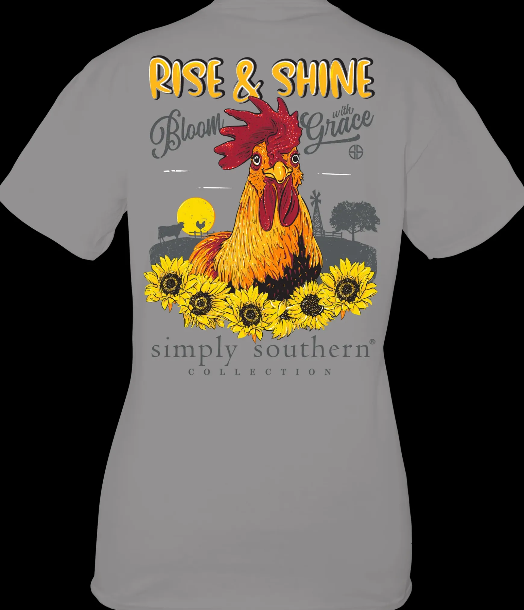 'Rise & Shine' Short Sleeve Tee by Simply Southern