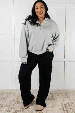 Rogue Runner Half Zip Jacket in Heather Grey