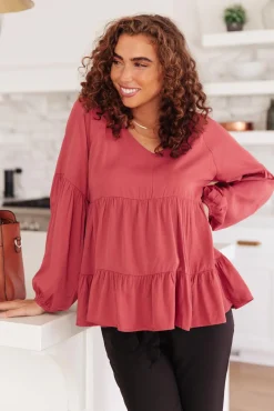 Sassy Swing Tiered Top