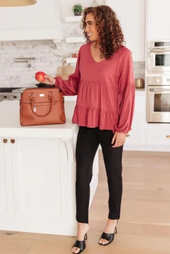 Sassy Swing Tiered Top