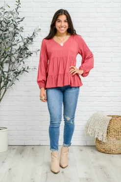 Sassy Swing Tiered Top