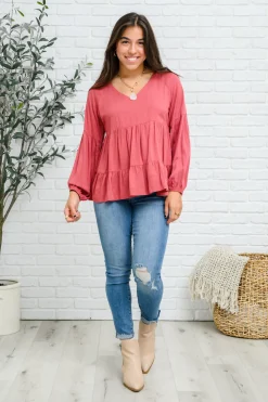 Sassy Swing Tiered Top