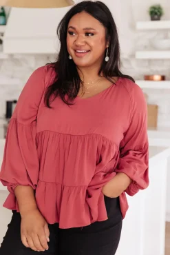 Sassy Swing Tiered Top