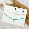 Sea Life Ankle Bracelet Set - Blue Seahorse