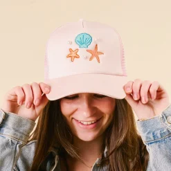 Seashells + Pearls Trucker Hat