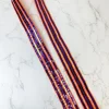 Sequin Purse Strap - Orange & Purple