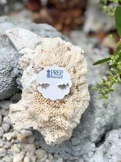 Shark Signature Enamel Studs by Prep Obsessed