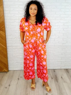 She's got Mojo Puff Sleeve Jumpsuit - 3/31
