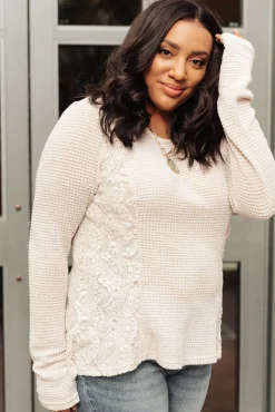 Side Of Art Top In Beige