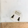 Signature Pet Enamel Studs by Prep Obsessed - Black Lab