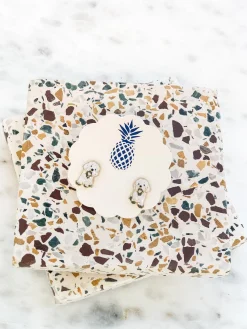 Signature Pet Enamel Studs by Prep Obsessed - White Dog