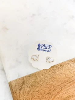 Signature Pet Enamel Studs by Prep Obsessed - Bulldog