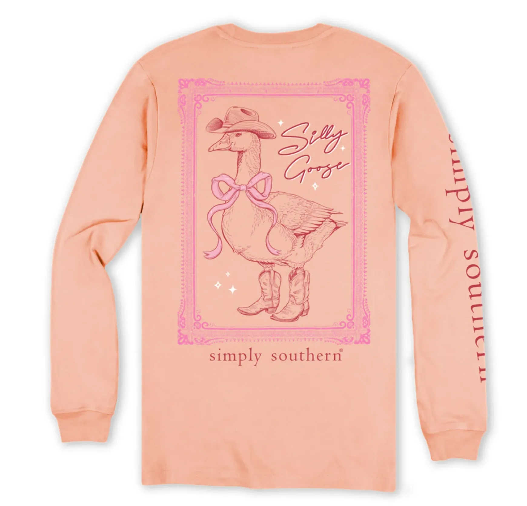 'Silly Goose' Long Sleeve Tee by Simply Southern