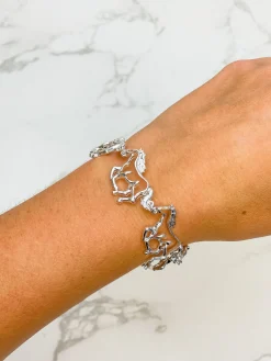 Silver Horse Magnetic Bracelet