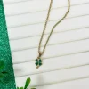 Simple Clover Pendant Necklace