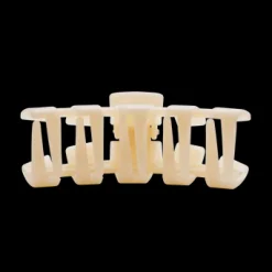 Small Teleties Claw Clip - Almond Beige