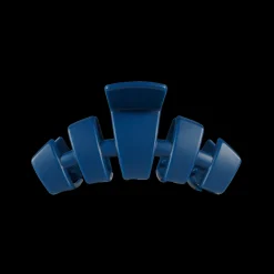 Small Teleties Claw Clip - Midnight Rain Navy