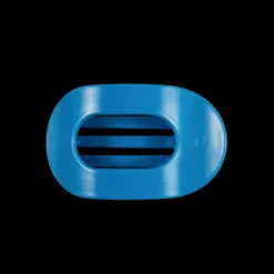 Small Teleties Flat Oval Clip - Bora Bora