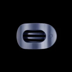 Small Teleties Flat Oval Clip - Hampton Bay