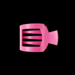 Small Teleties Flat Square Clip - Paradise Pink