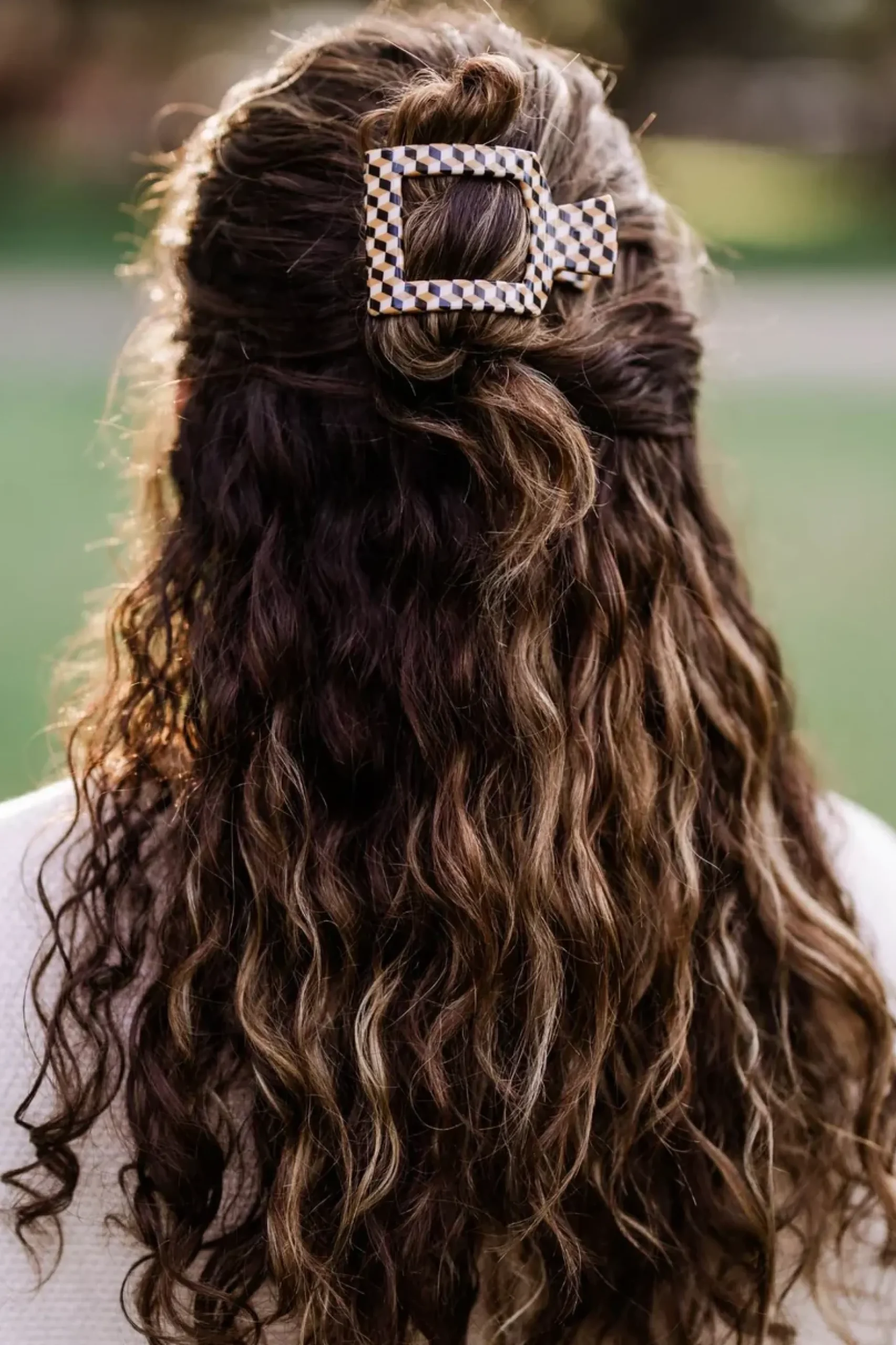 Small Teleties Flat Square Clip - Gone Glamping