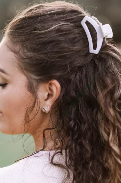 Small Teleties Open Claw Clip - Toasted