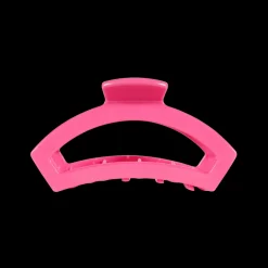 Small Teleties Open Claw Clip - Paradise Pink