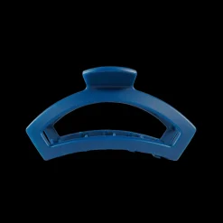 Small Teleties Open Claw Clip - Midnight Rain Navy