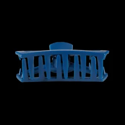 Small Teleties Open Claw Clip - Midnight Rain Navy