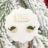 Smiling Elf Signature Enamel Studs