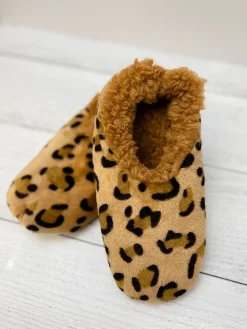 Snoozies! Slippers - Leopard