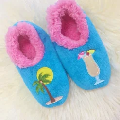 Snoozies! Slippers - Piña Colada