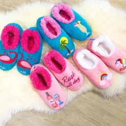 Snoozies! Slippers - Piña Colada