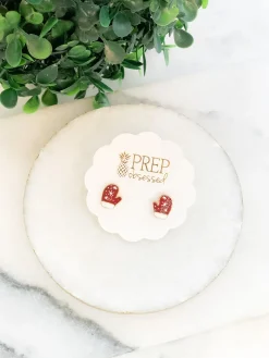 Snowflake Mittens Signature Enamel Studs