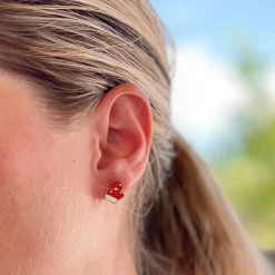 Snowflake Mittens Signature Enamel Studs