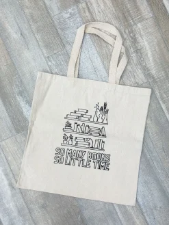 'So Many Books, So Little Time' Tote Bag