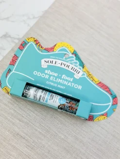 Sole-Pourri Bow N' Go Foot & Shoe Odor Eliminator 10mL - Citrus Mint
