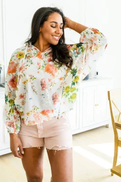 Spring Haiku Floral Blouse (Ships in 1-2 Weeks)