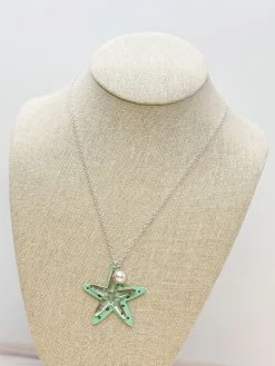 Starfish Charm Pendant Necklace